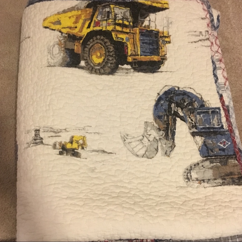 Twin bed boy quilt